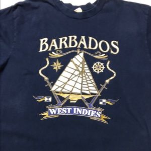 Men's Short Sleeve Barbados West Indies Tee - L